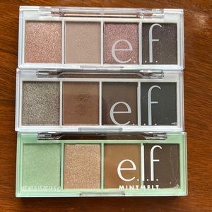 3 ELF bite sized eyeshadow palettes